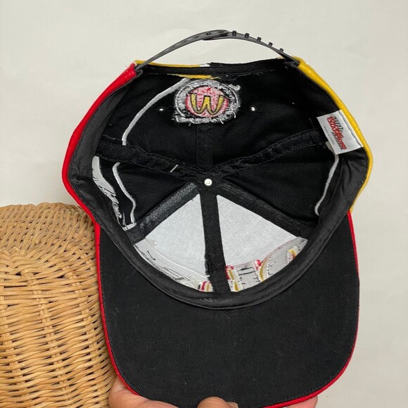 NWT Vintage Bill Elliott 94 Racing Snapback NASCAR Ball Cap McDonalds Large Logo - Picture 5 of 9